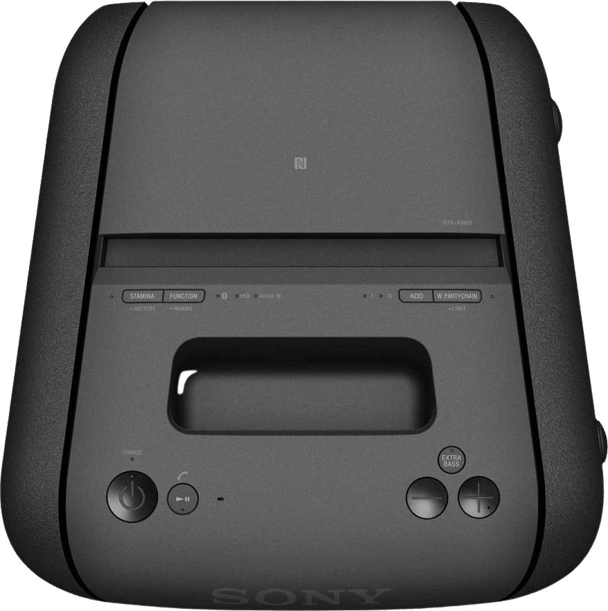 Schwarz Sony GTK-XB60 Partybox Party Bluetooth Speaker.3