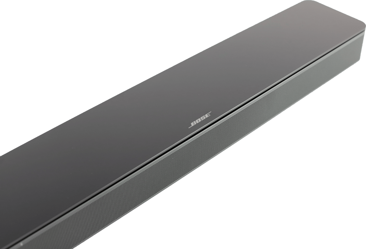 Black Bose TV Speaker Soundbar.4