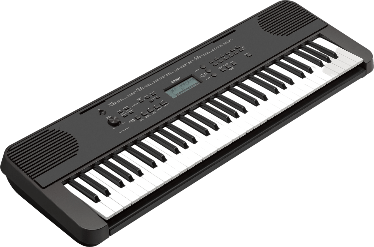 Schwarz Yamaha PSR-E360 Tragbares Keyboard mit 61 Tasten.2