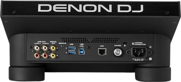Black Denon Dj SC6000M Prime DJ Media Player.3