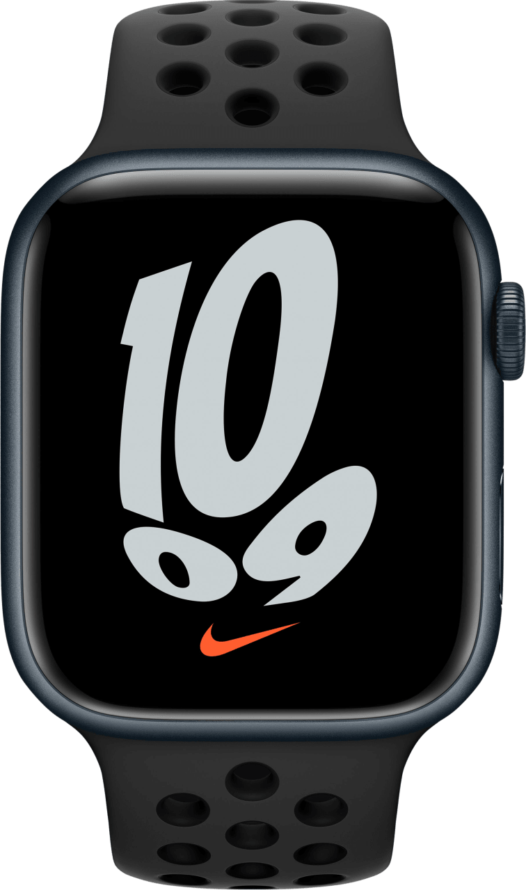 Midnight Apple Watch Nike Series 7 GPS + Cellular, 41mm, Aluminium Case and Nike Sport Band.2