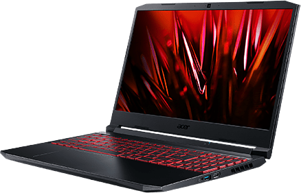 Black Acer Nitro 5 (AN515-57-79QM) - English (QWERTY) - Gaming Laptop - - 16GB - 512GB SSD - NVIDIA® GeForce® RTX 3050.3