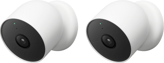 White Google Nest Cam - Pack of 2.1