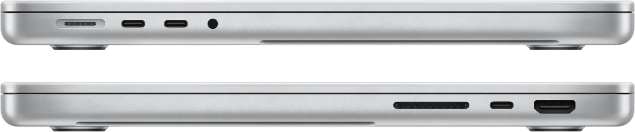 Silver MacBook Pro 14" Apple M1 Pro chip - 16GB Memory - 1TB SSD Integrated 16-core GPU (Latest Model).3