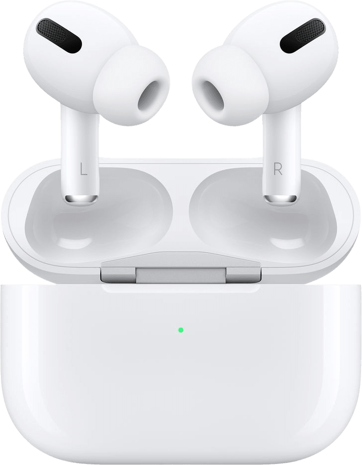 White Apple AirPods Pro (with MagSafe charging case) Noise-cancelling In-ear Bluetooth Headphones.1