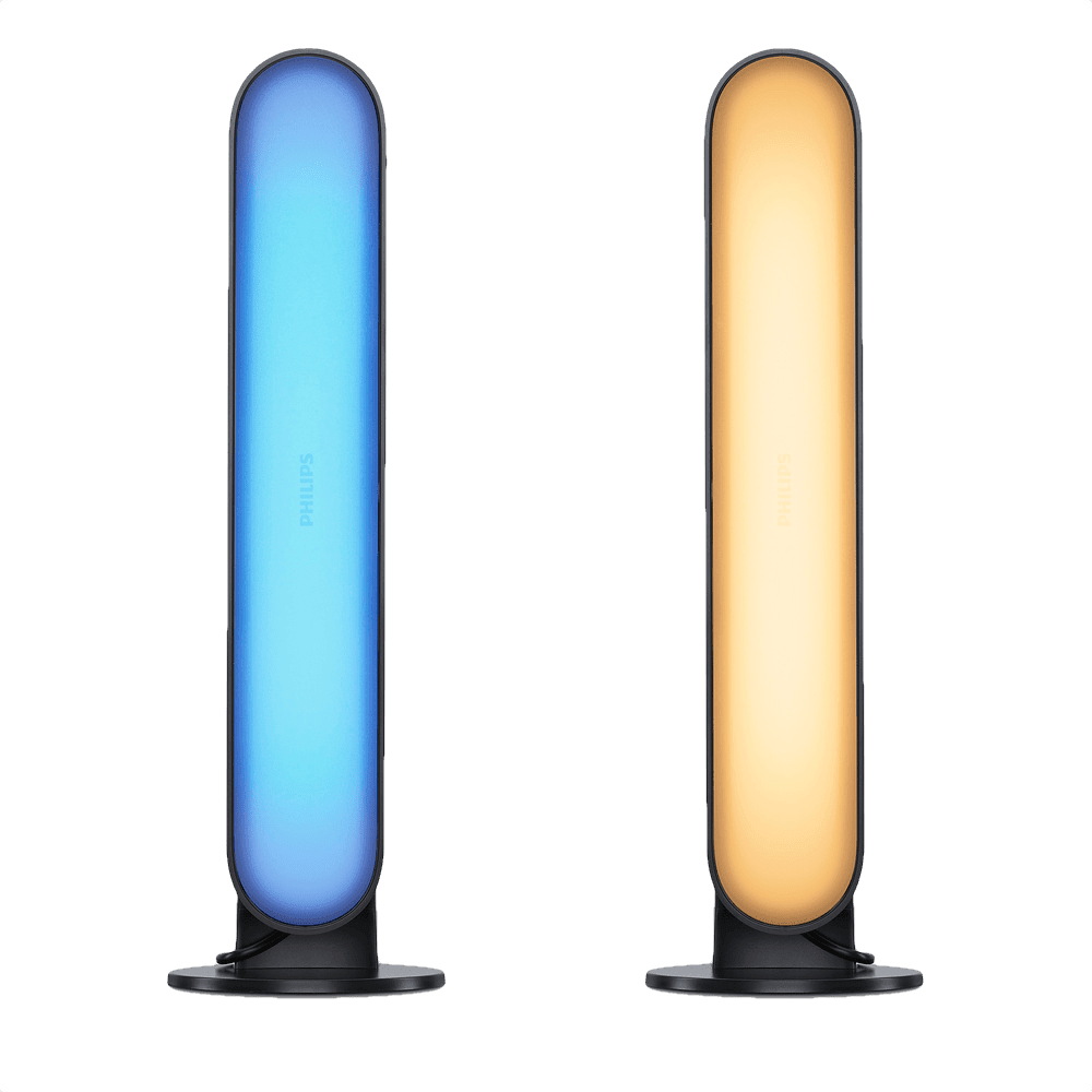 Black Philips Hue Play White & Color Ambiance Smart LED Bar Light (2-Pack).1
