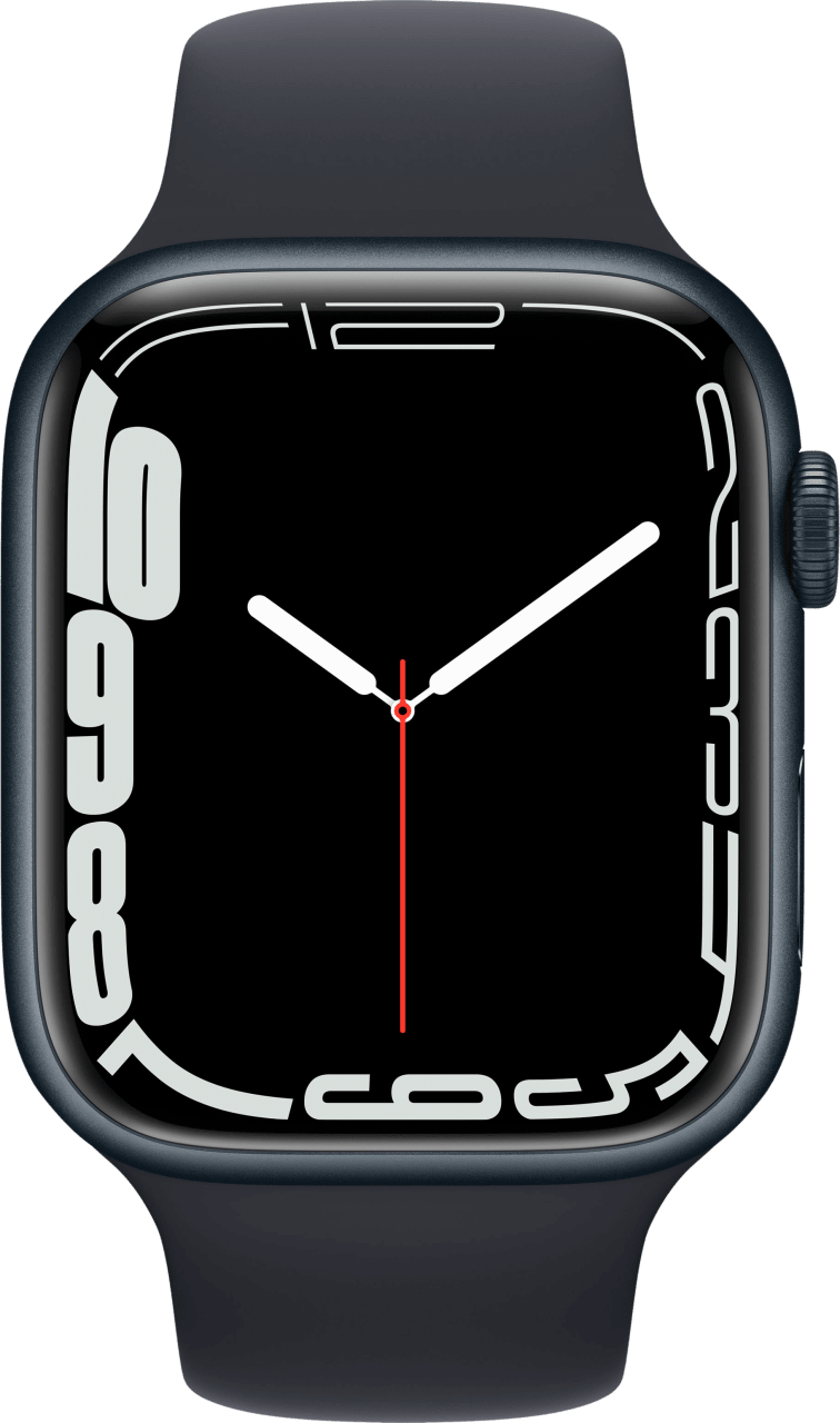 Midnight Apple Watch Series 7 GPS, Aluminium Case and Sport Band, 41mm.3