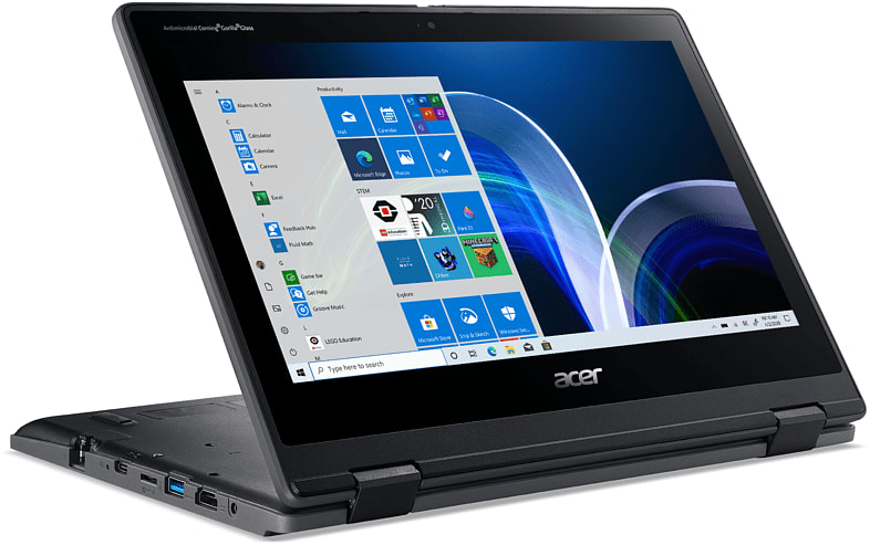 Schwarz Acer TravelMate Spin B3 (Tmb311Rn-31-P5Kk) Laptop.2