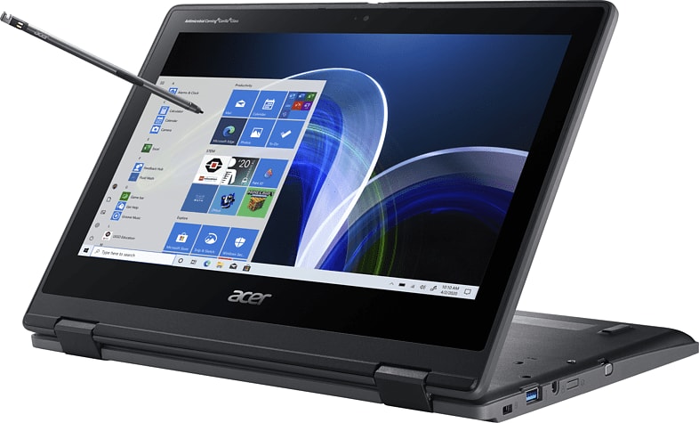 Schwarz Acer TravelMate Spin B3 (Tmb311Rn-31-P5Kk) Laptop.3