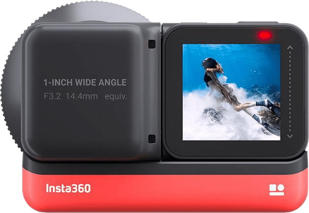 Black Insta360 One R 1-Inch Edition Actioncam.3
