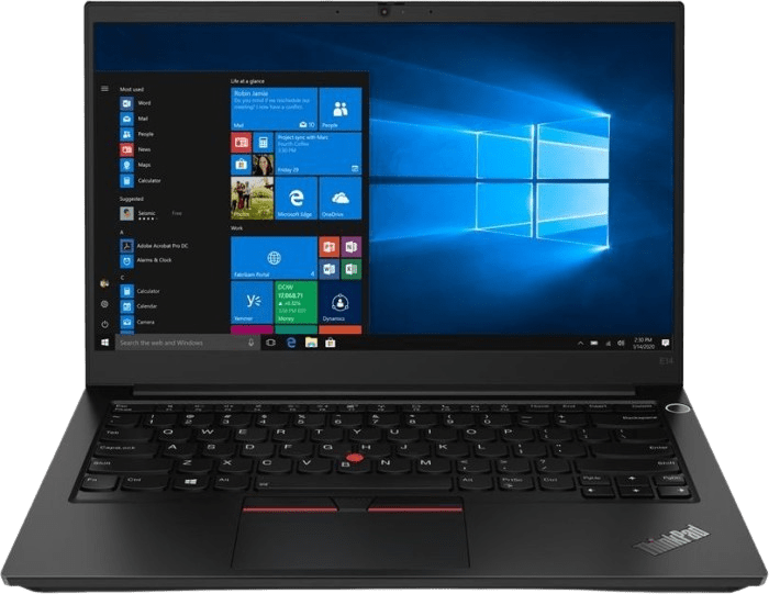 Black Lenovo ThinkPad E14 G3 Laptop - AMD Ryzen™ 5 5500U - 8GB - 256GB SSD - AMD Radeon™ Graphics.1
