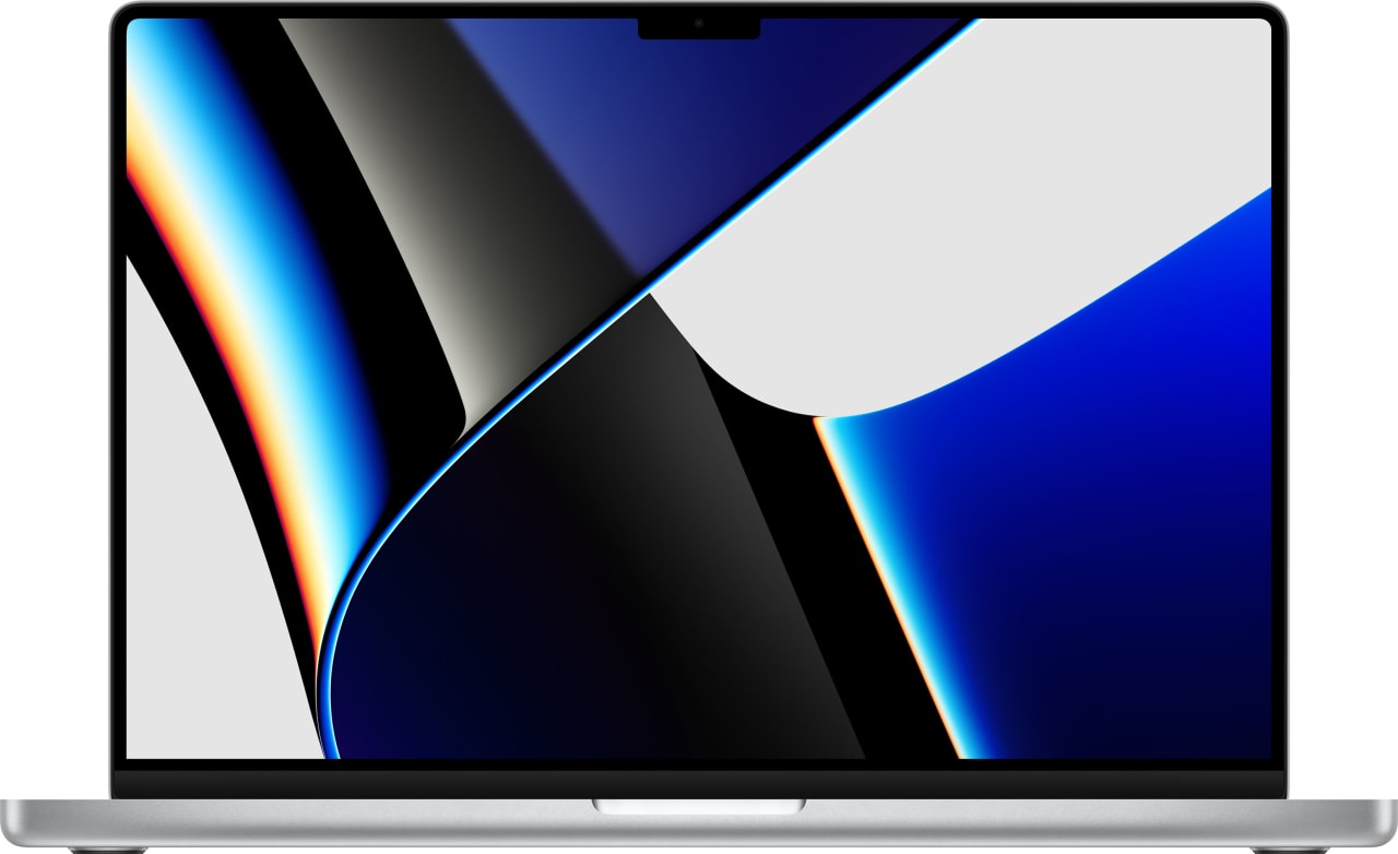 Silver MacBook Pro 16" - English (QWERTY) Laptop - Apple M1 Max - 32GB - 1TB SSD (Late 2021).1