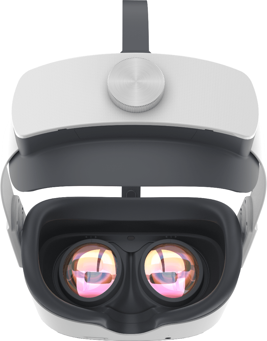 Weiß Pico Neo 3 Pro Virtual Reality-Headset.5
