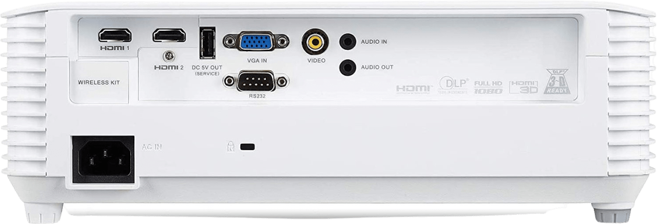 Weiß Acer H6518STi Beamer - Full HD.3