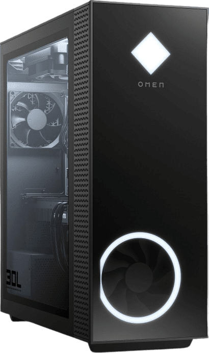 Schwarz HP Omen 30l GT13-1020ng - Gaming Mini PC - Intel® Core™ i9-11900K - 32GB - 512GB SSD + 2TB HDD - NVIDIA® GeForce® RTX 3080.1