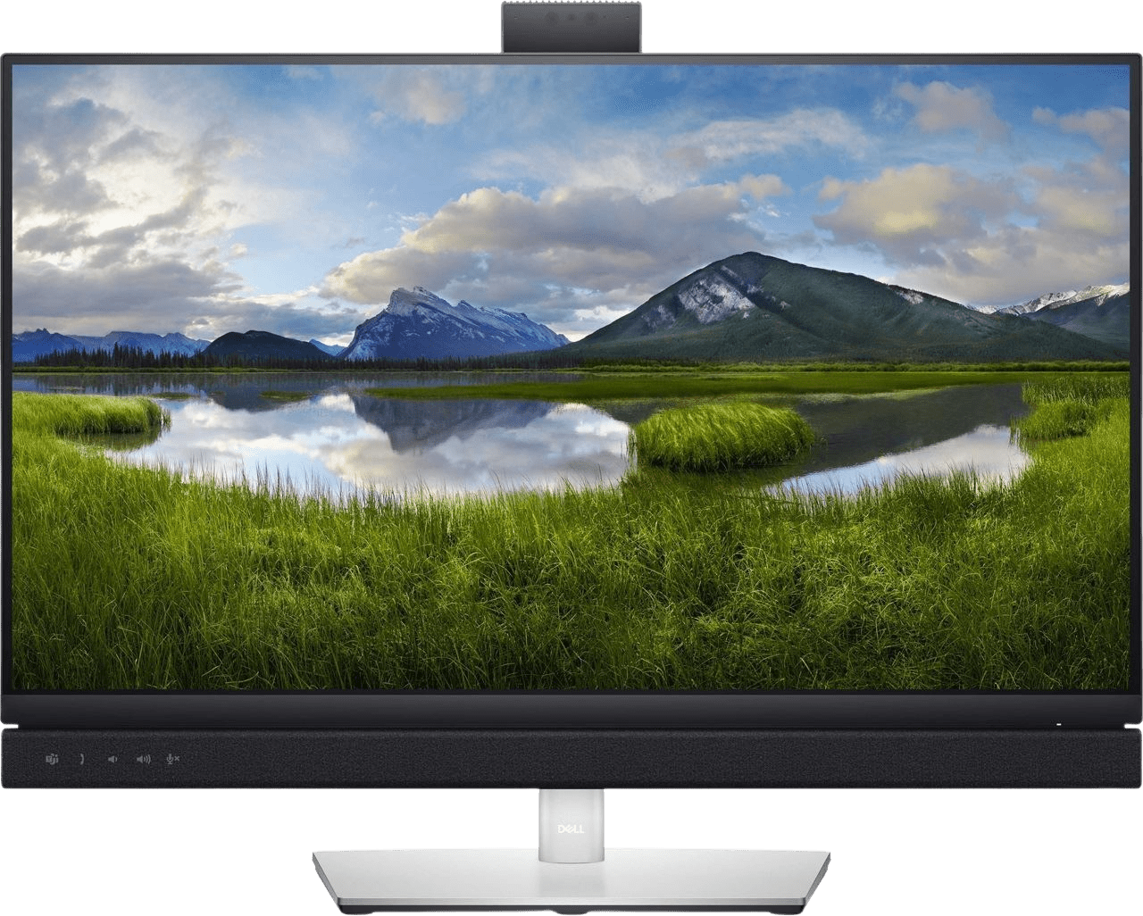 Schwarz Dell - 27" Video Conferencing Monitor C2722DE.1