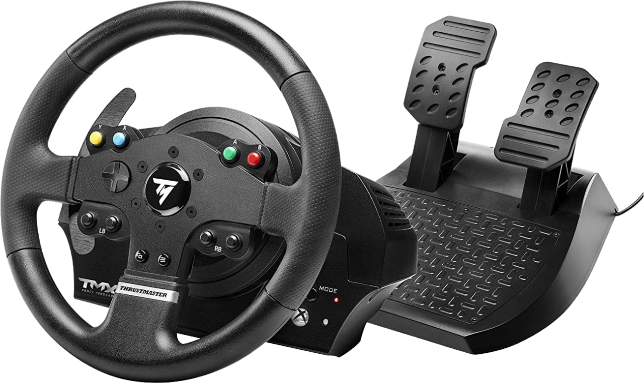 Black Thrustmaster TMX Force Feedback Racing Steering Wheel.1