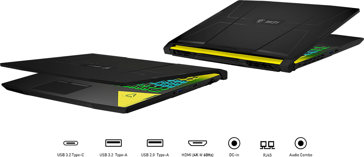Multi-Farbgradient MSI Crosshair 15 B12UGZ-422NL - English (QWERTY) - Gaming Notebook - Intel® Core™ i7-12700H - 16GB - 1TB SSD - NVIDIA® GeForce® RTX 3070.4