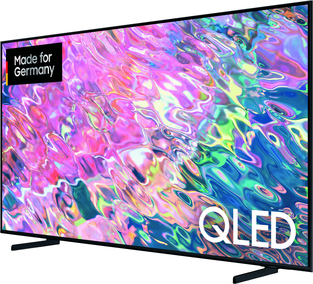 Schwarz Samsung TV 65" GQ65Q60BAUXZG QLED 4K.2