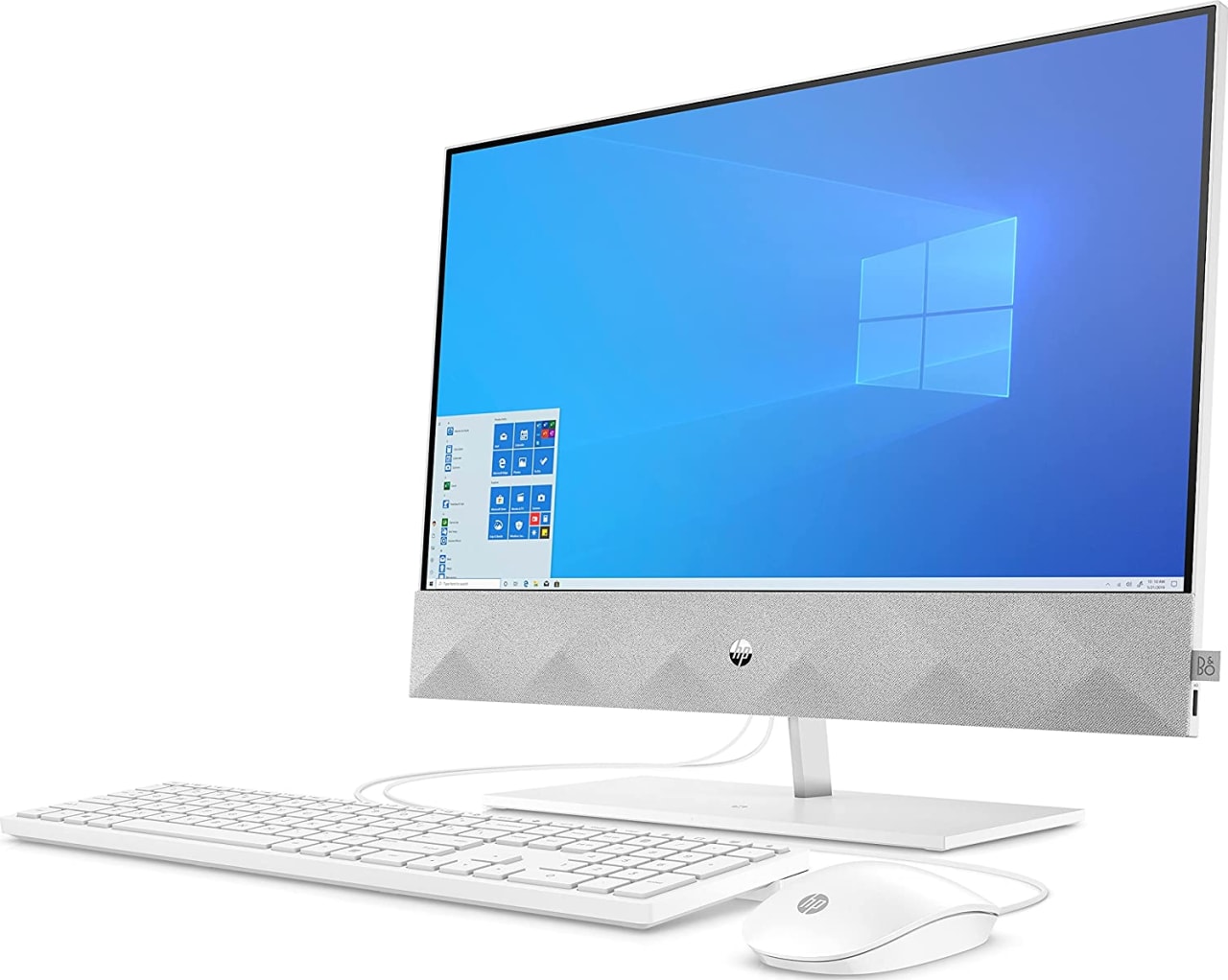 Weiß HP Pavilion 24-k1010ng All-in-One PC - Intel® Core™ i5-11500T - 8GB - 512GB SSD - Intel® UHD Graphics.3