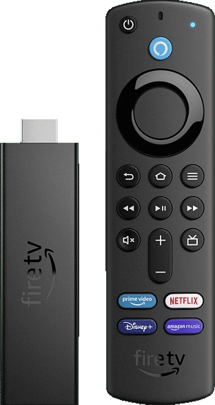Schwarz Amazon Fire TV Stick 4K Max streaming device.1