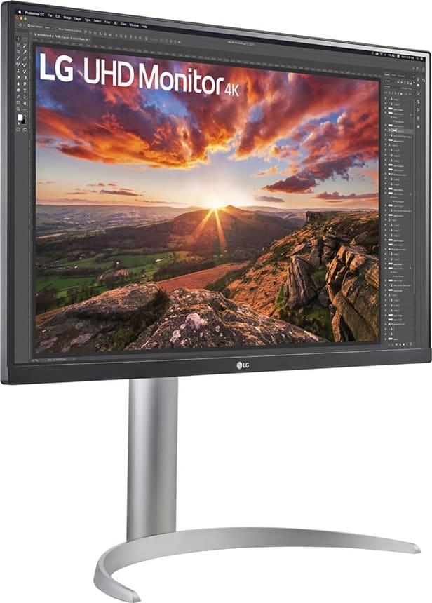 Schwarz LG - 27" IPS HDR400 USB-C Monitor 27UP850-W.3