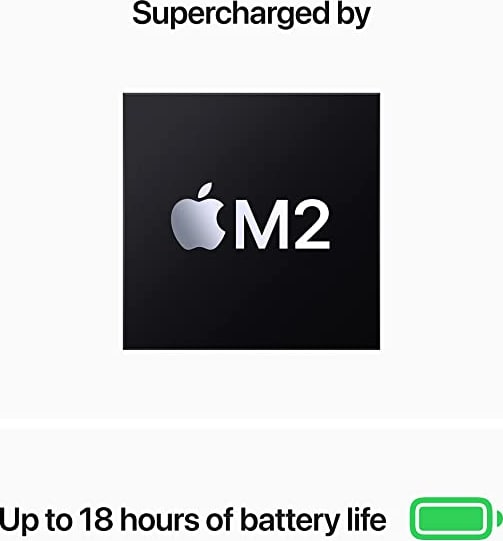 Raumgrau Apple MacBook Air 13‘‘ M2 16GB 512GB 8 Notebook - Apple M2 - 16GB - 512GB SSD (Latest model).3