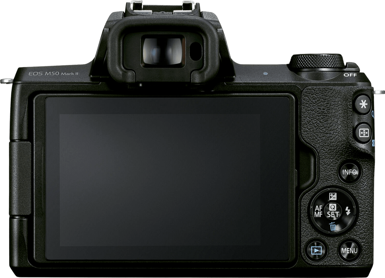 Schwarz Canon EOS M50 Mark II + EOS-M 15-45mm - kit.4