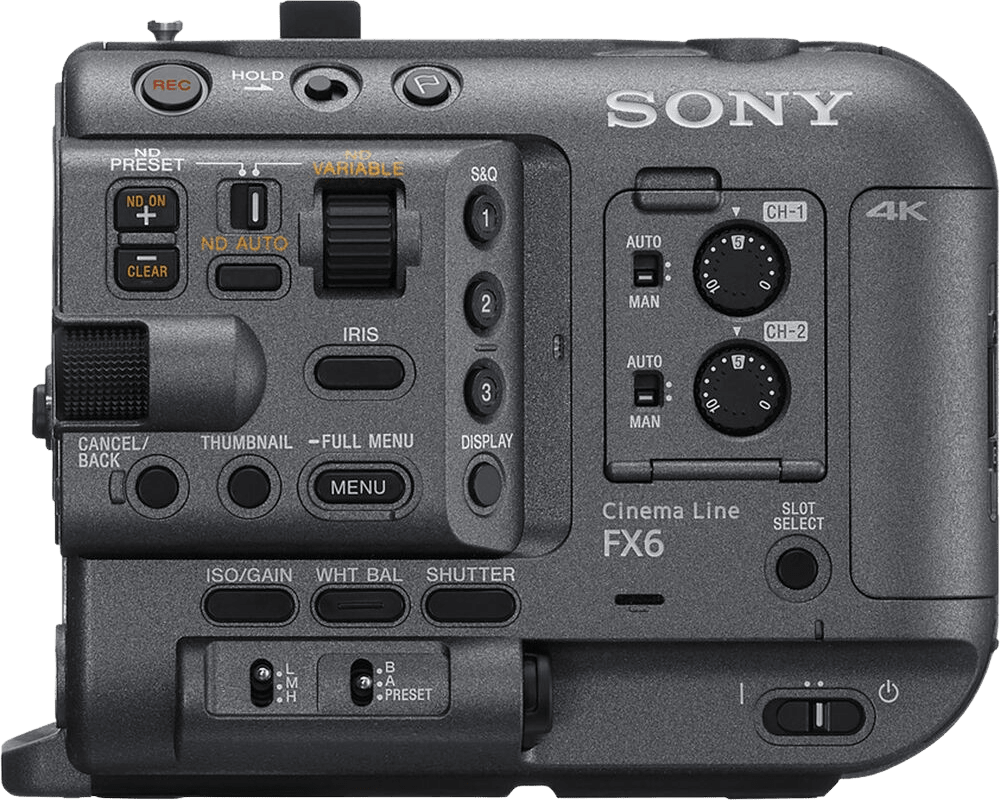 Grau Sony Alpha FX6 Cinema Camera - FE mount.3