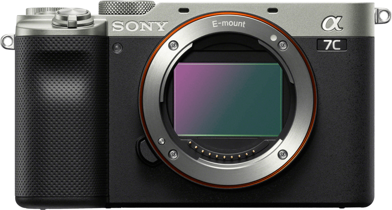 Silber Sony Alpha 7C Spiegelloses Kameragehäuse.1