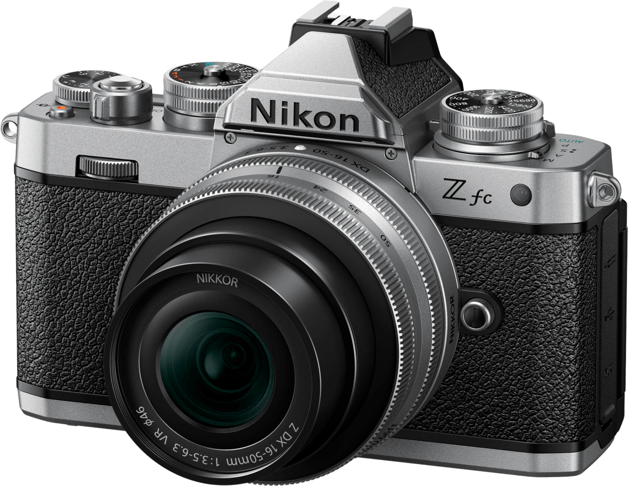 Schwarz Nikon Z fc + Nikkor Z DX 16-50mm f/3.5-6.3 VR + Nikkor Z DX 50-250mm f/4.5-6.3 VR.1