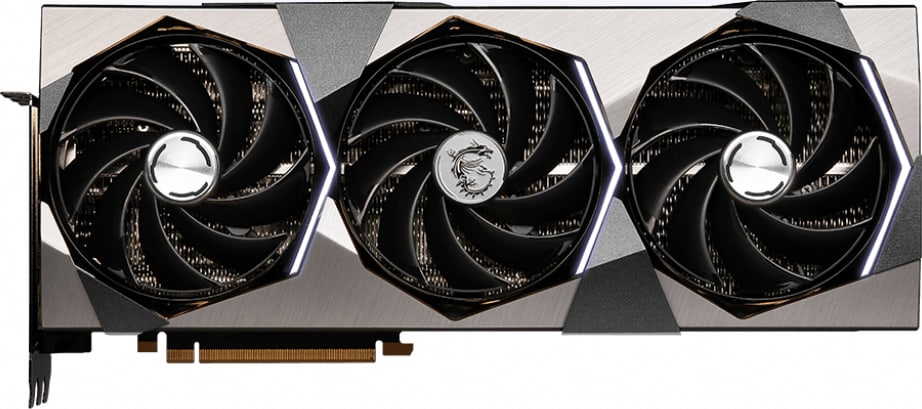 Black MSI GeForce RTX 4080 Suprim X 16G Tarjeta gráfica.1