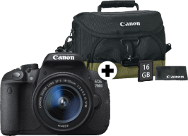 Canon EOS 700D + EF-S 18-55mm S VUK lens
