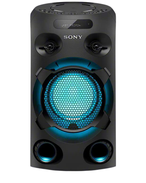 Bluetooth month MHC-V02 Sony Rent per Partybox €8.90 Speaker from Party