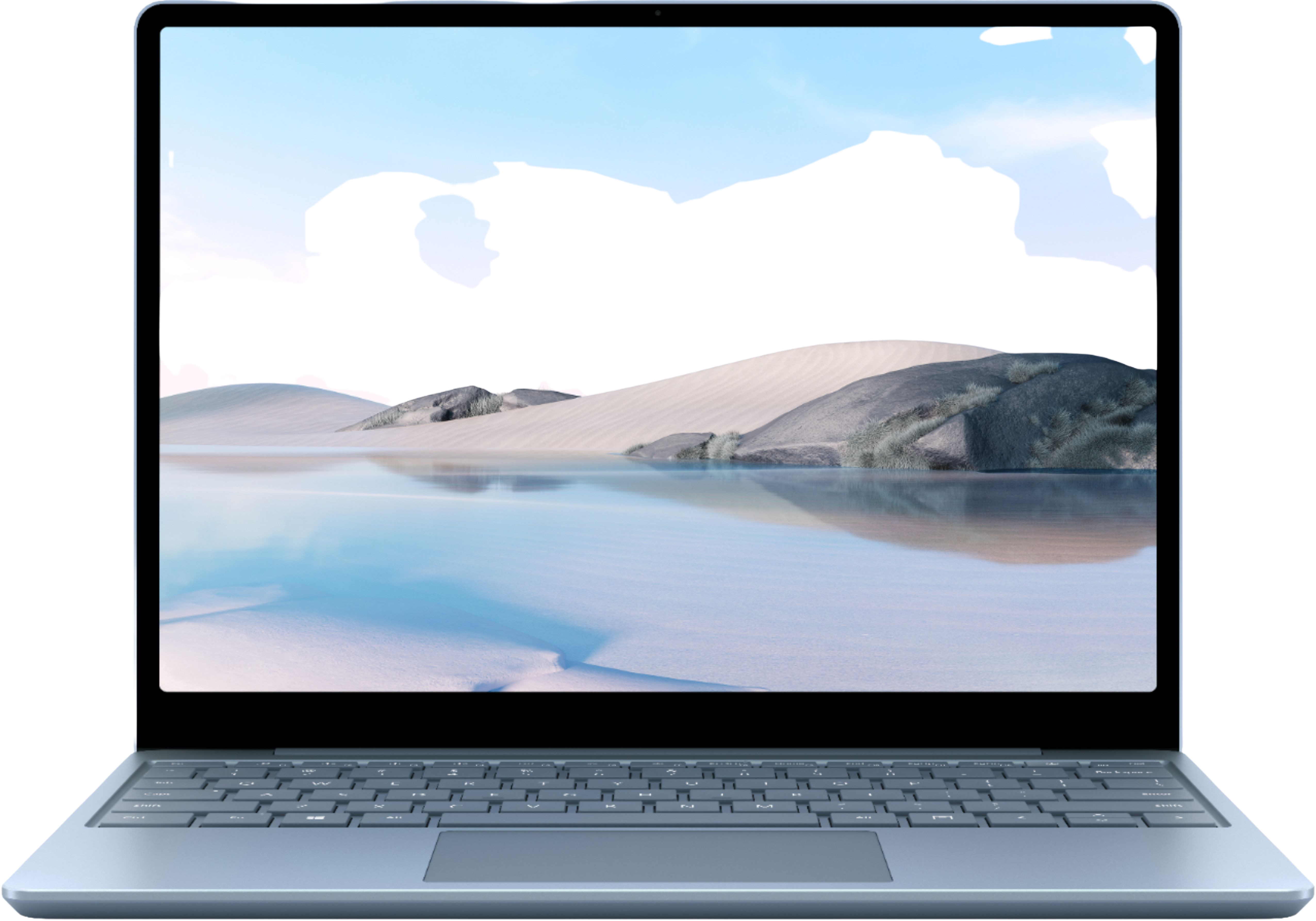 Ice Blue Microsoft Surface Laptop Go - English (QWERTY) Laptop - Intel® Core™ i5-1035G1 - 8GB - 256GB SSD - Intel® UHD Graphics.1