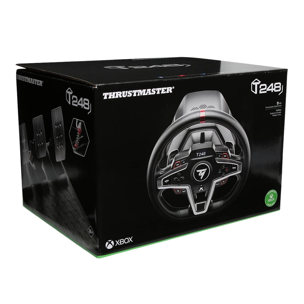 Rent Thrustmaster T248 Racing Steering Wheel (Xbox, PC) from