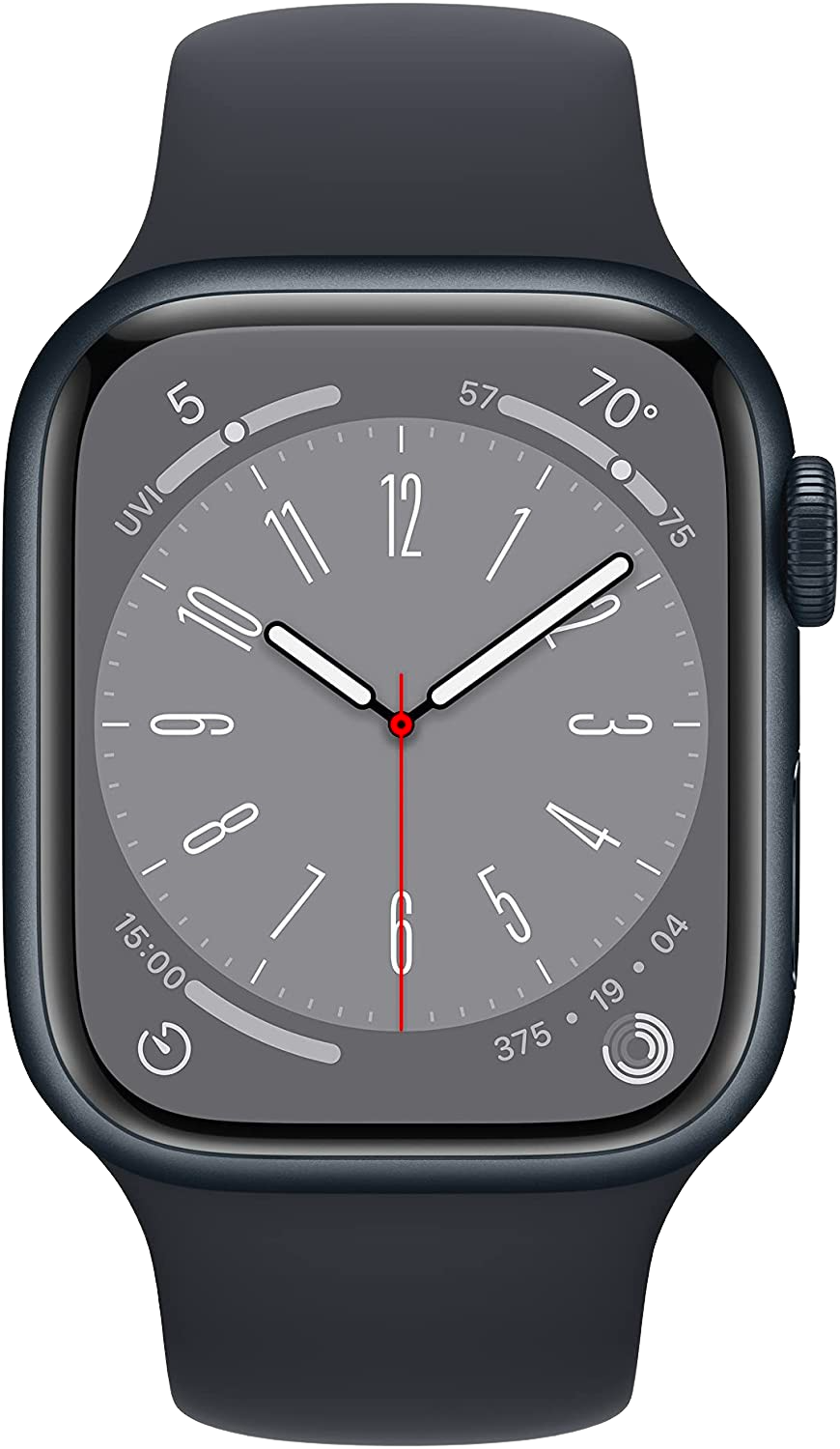 Rent Apple Watch Series 8 GPS + Cellular, Aluminium Case, 45mm 