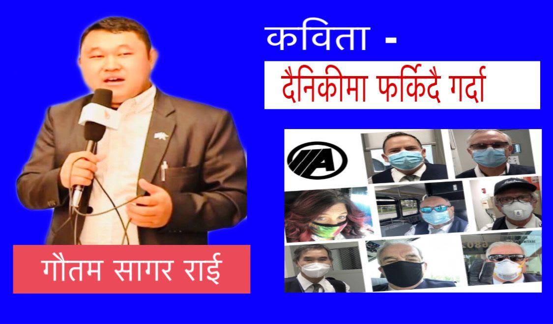 कविता -दैनिकीमा फर्किदै गर्दा