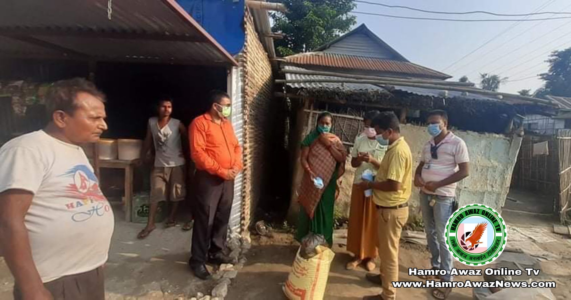 सुनवर्सीका युवाद्वारा सर्वसाधरण तथा निम्न वर्गका परिवारलाई खाद्यान्न लगायद अन्य सामाग्री सहयोग