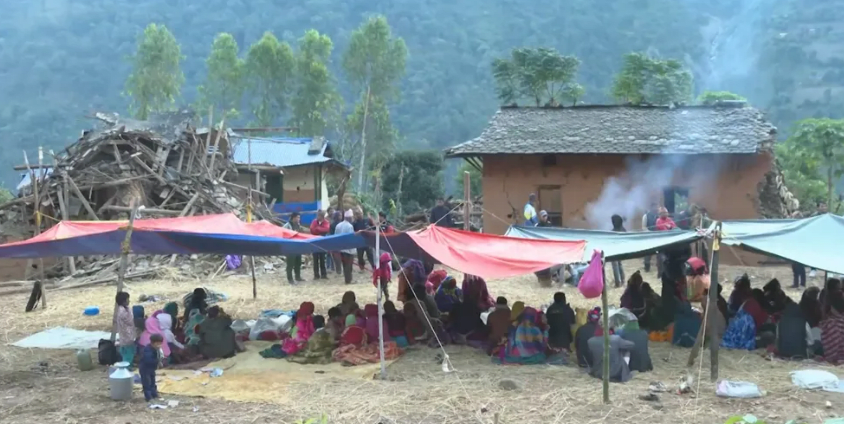 अत्याधिक चिसोले भुकम्पपीडितको बिचल्ली