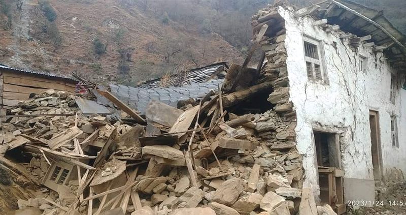 जाजरकोट भूकम्पमा मृत्यु हुनेको संख्या १३८ पुग्यो, १६६ घाइते