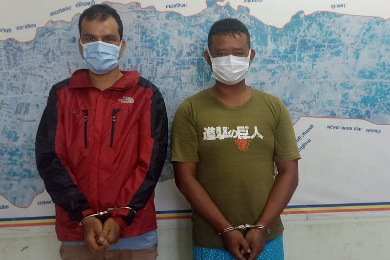लुटपाटमा संलग्न दुईजना पक्राउ