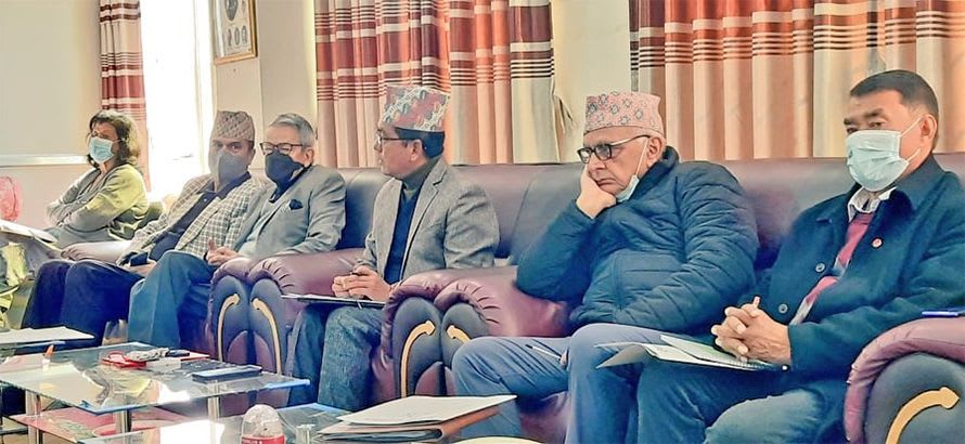 राप्रपाको केन्द्रीय समिति बैठकमा प्रतिवेदनहरु प्रस्तुत