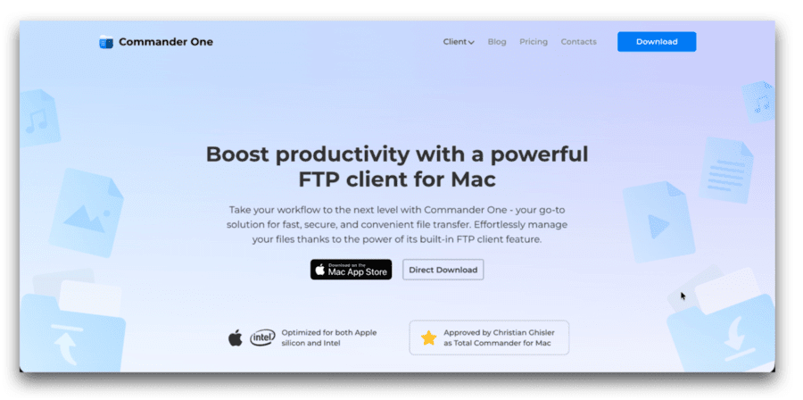 commander one downlaod page