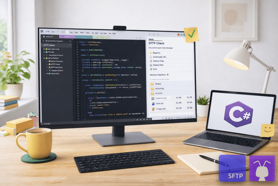 Connect to SFTP in C#