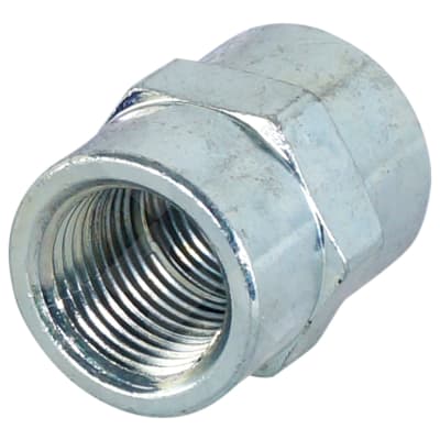 ADAPTER COUPLING, PIPE, 3/8-18, HEX HEAD