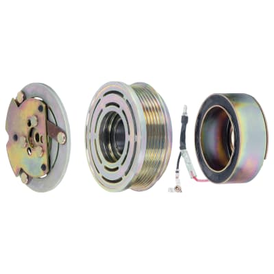 CLUTCH ASSEMBLY, SANDEN, TR105 2221, 12V, 6PV, 103MM, HOLDEN COMMODORE VN-VP V6, NUT TYPE, SUITS CO-