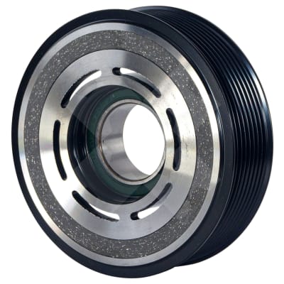 CLUTCH ASSEMBLY, SANDEN, SD7H15 8083, 12V, 8PV, 119MM, KEYWAY  SHAFT, SUITS 8083, 4069, WITH RUBBER