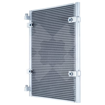 CONDENSER, FLORY SWEEPER, MULTIFLOW HIGH-PERFORMANCE, WITH ADAPTOR FITTINGS