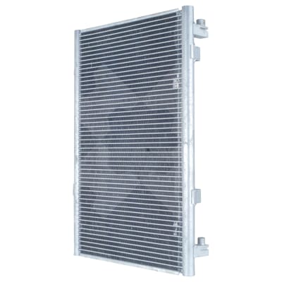 CONDENSER, FLORY SWEEPER, MULTIFLOW HIGH-PERFORMANCE, WITH ADAPTOR FITTINGS